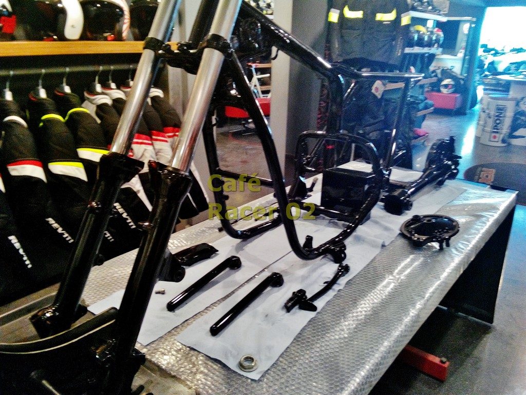 Café Racer 02 Özel Yapım Custom Motosiklet