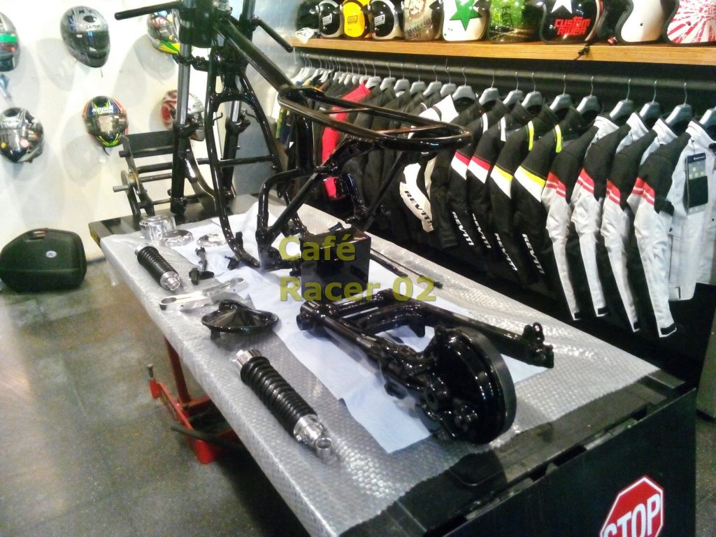 Café Racer 02 Özel Yapım Custom Motosiklet