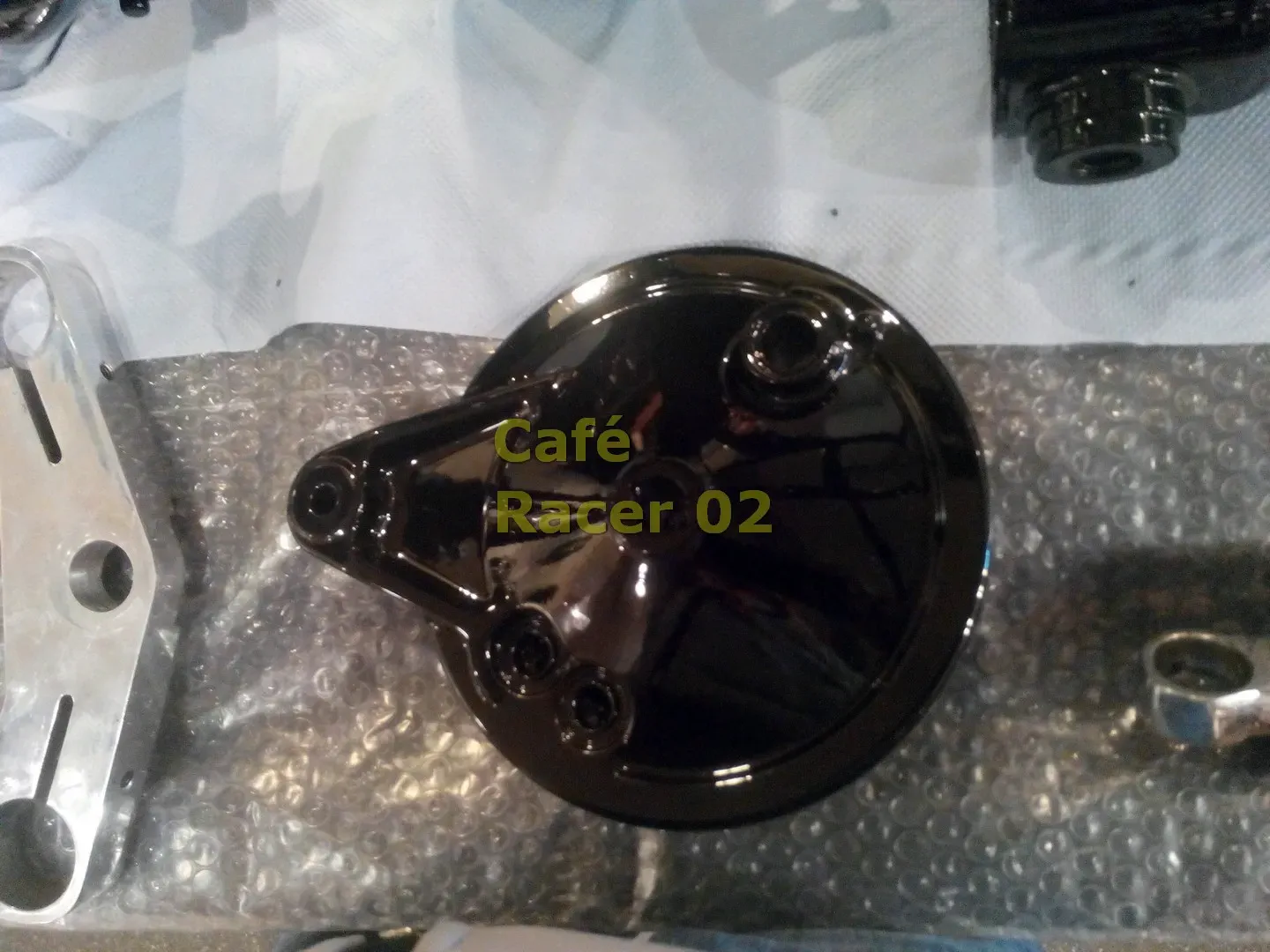 Café Racer 02 motosiklet-boyadan geliş şaft kapağı