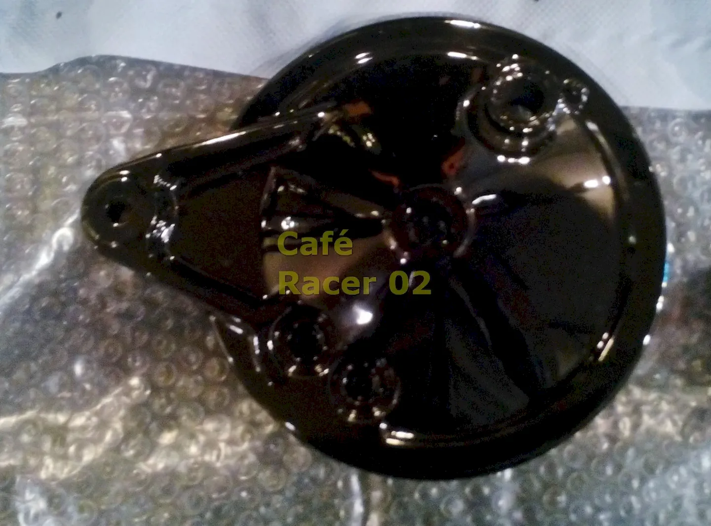 Café Racer 02 motosiklet-boyadan geliş şaft kapağı